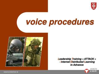 voice procedures