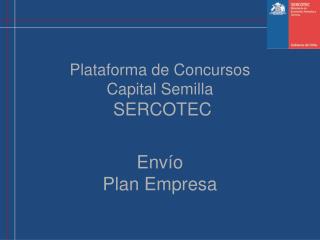 Plataforma de Concursos Capital Semilla SERCOTEC