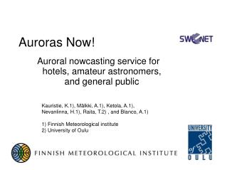 Auroras Now!