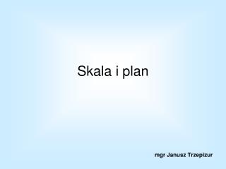 Skala i plan