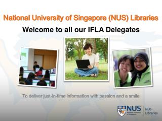 National University of Singapore (NUS) Libraries