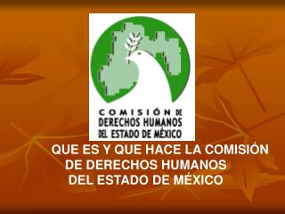 QUE ES Y QUE HACE LA COMISIÓN DE DERECHOS HUMANOS DEL ESTADO DE MÉXICO