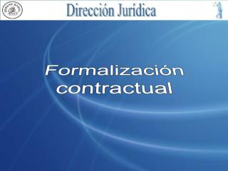 Formalización contractual