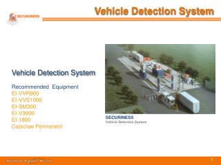 Vehicle Detection System