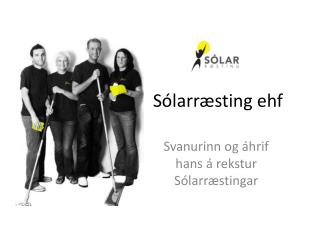 Sólarræsting ehf