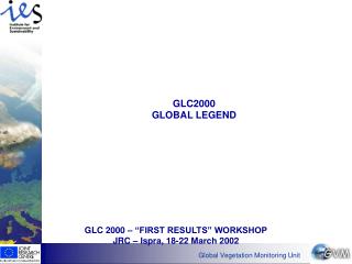 GLC2000 GLOBAL LEGEND