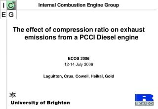 Internal Combustion Engine Group