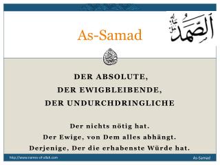 As-Samad