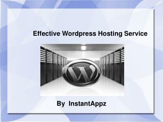 Effective Web Hosting Service