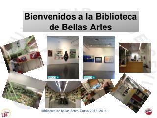 Bienvenidos a la Biblioteca de Bellas Artes