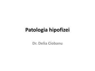 Patologia hipofi zei