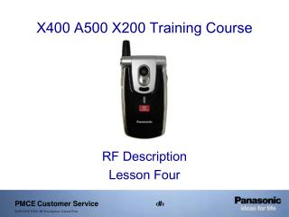 X400 A500 X200 Training Course