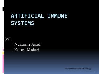 Artificial Immune Systems