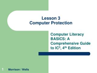 Lesson 3 Computer Protection