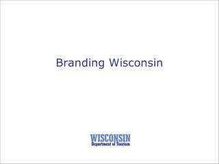 Branding Wisconsin
