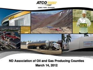 ND Association of Oil and Gas Producing Counties March 14, 2012