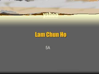 Lam Chun Ho