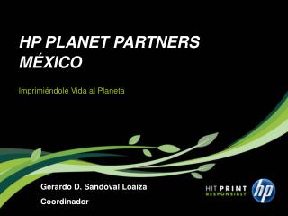 HP PLANET PARTNERS MÉXICO