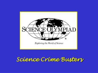 Science Crime Busters