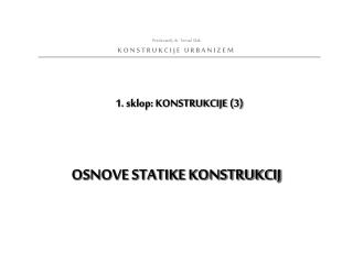 1. sklop: KONSTRUKCIJE (3)