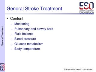 General Stroke Treatment