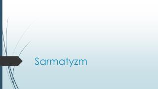 Sarmatyzm