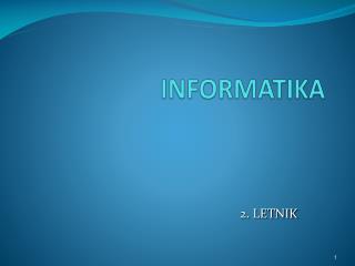 INFORMATIKA