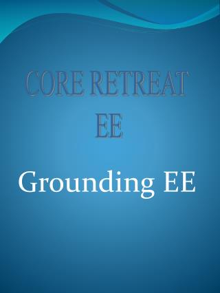 Grounding EE