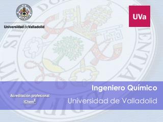 Ingeniero Químico Universidad de Valladolid