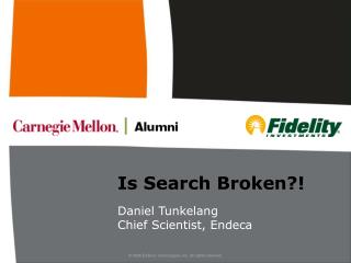 Is Search Broken?!