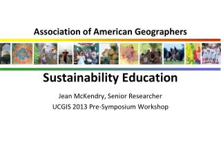 Association of American Geographers Sustainability Education