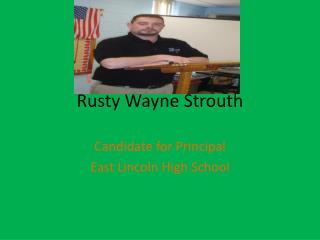 Rusty Wayne Strouth