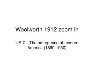 Woolworth 1912 zoom in