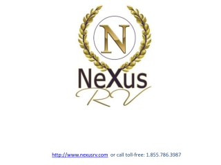 RV Consignment and Motorhome Consignment at NeXus RV