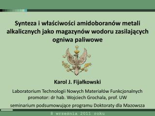 K arol J. Fija ł kowski