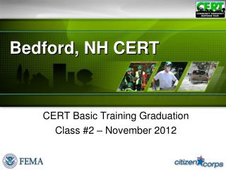 Bedford, NH CERT