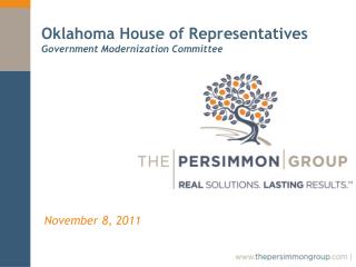 Oklahoma House of Representatives Government Modernization Committee