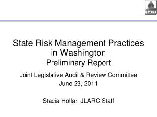 State Risk Management Practices in Washington