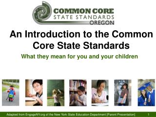 An Introduction to the Common Core State Standards