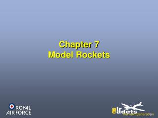 Chapter 7 Model Rockets