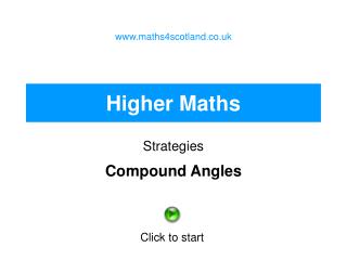 Higher Maths