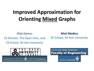 Improved Approximation for Orienting Mixed Graphs