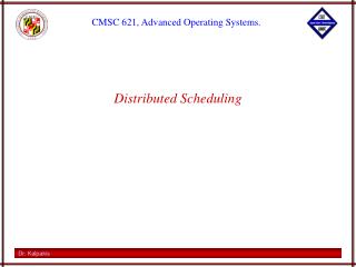 Distributed Scheduling
