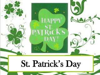 St. Patrick’s Day