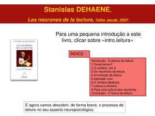 Stanislas DEHAENE , Les neurones de la lecture , Odile Jacob, 2007.