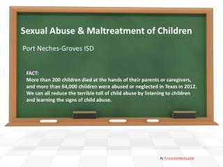 Sexual Abuse &amp; Maltreatment of Children