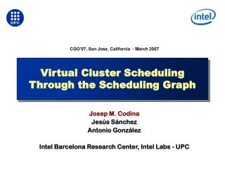Virtual Cluster Scheduling Through the Scheduling Graph