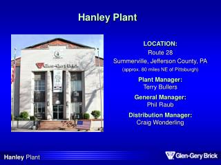 Hanley Plant