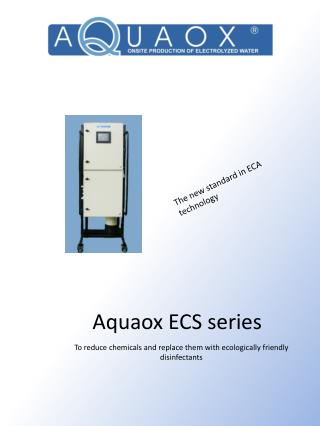 Aquaox ECS series