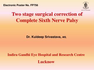 Dr. Kuldeep Srivastava, MS,